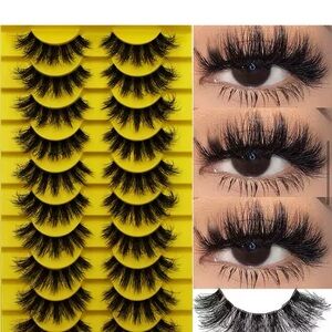 Dramatic Black False Eyelashes